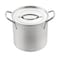 Mcsunley McSunley Stainless Steel Stock Pot 9 in. 8 qt Silver 606 - alternate 2